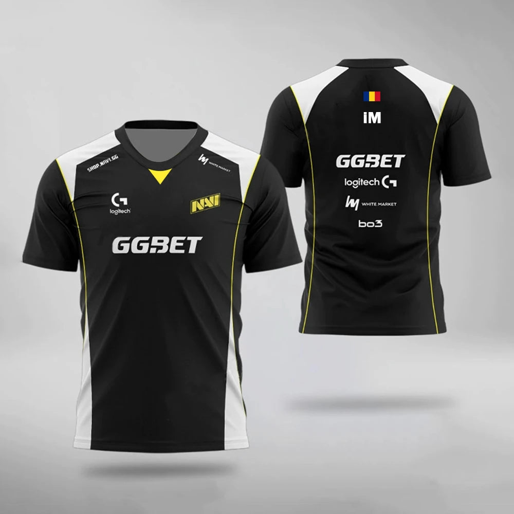 Camiseta Natus Vincere (NAVI) CS2 – Amarelo e Preto Original