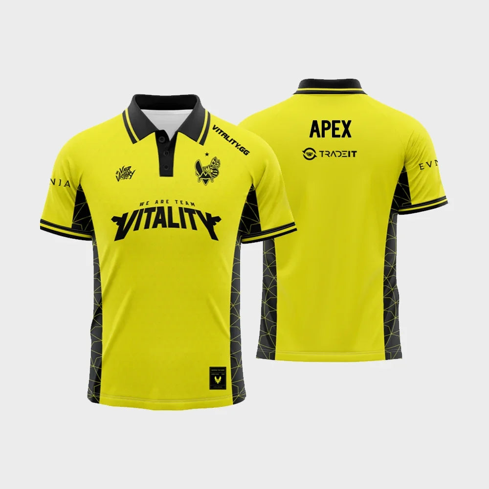 Camiseta Team Vitality CS2 – Coleção Abelha Francesa